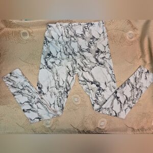 Marble Print Women's Leggings
